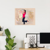 HOUD VAN MIJN KARTJE VAN JE KUNST POSTER (Thuiskantoor)