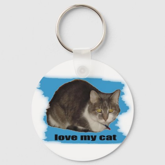 HOUD VAN MIJN KAT SLEUTELHANGER (Voorkant)