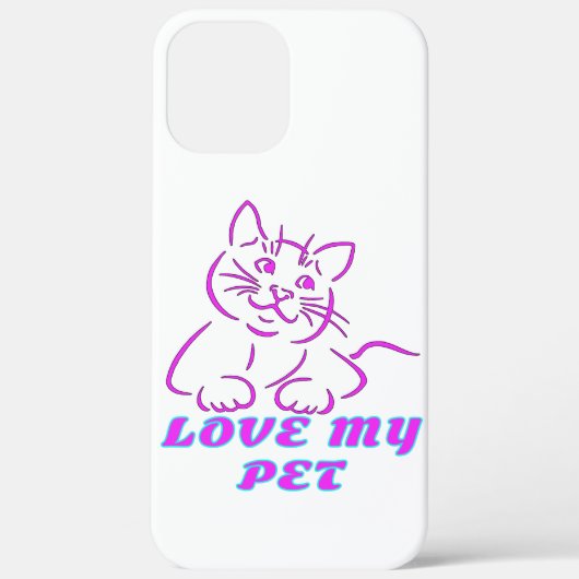 HOUD VAN MIJN KUSTPINK-PET Case-Mate iPhone CASE (Achterkant)