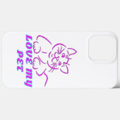 HOUD VAN MIJN KUSTPINK-PET Case-Mate iPhone CASE (Achterkant (horizontaal))