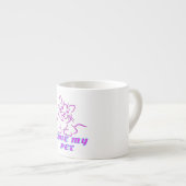 HOUD VAN MIJN KUSTPINK-PET ESPRESSO KOP (Voorkant rechts)