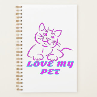 HOUD VAN MIJN KUSTPINK-PET PLANNER