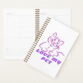 HOUD VAN MIJN KUSTPINK-PET PLANNER (Display)
