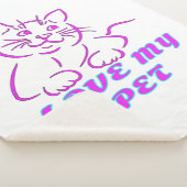 HOUD VAN MIJN KUSTPINK-PET SHERPA DEKEN (3/4)