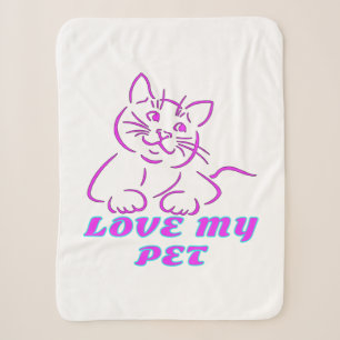 HOUD VAN MIJN KUSTPINK-PET SHERPA DEKEN