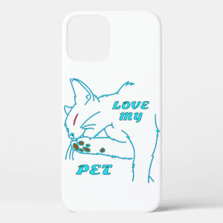 HOUD VAN MIJN KUTE AQUA-PET CAT Case-Mate iPhone CASE
