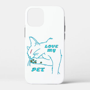 HOUD VAN MIJN KUTE AQUA-PET CAT Case-Mate iPhone CASE
