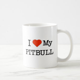 Houd van Mijn Pitbull Koffiemok