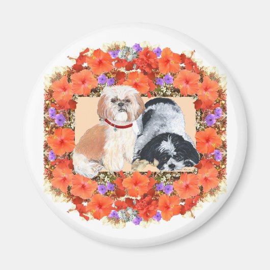 Houd van mijn Shih Tzu Magneet (Voorkant)