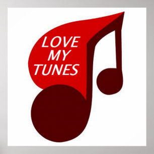 HOUD VAN MIJN TUNES POSTER