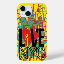 Houd van NYC Live in NYC iPhone Case