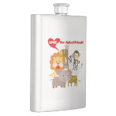 Houd van Onze Dierlijke Vrienden Flacon (Rechts)