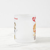 Houd van Onze Dierlijke Vrienden Matglas Koffiemok (Center)