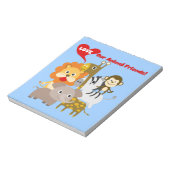 Houd van Onze Dierlijke Vrienden Notitieblok (Linkerzijde)