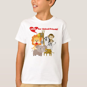 Houd van Onze Dierlijke Vrienden T-shirt