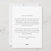 Houd van onze Silverliner Family Airplane Hearts S Feestdagenkaart (Achterkant)