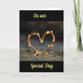 HOUD VAN "U" OP "ONS JUBILEUM" KAART (Voorkant)