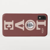 HOUD VAN UW FOTO-hoesjes voor aangepaste monogram Case-Mate iPhone Case (Achterkant (horizontaal))