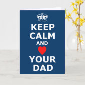 Houd van uw mamma vaderdag kaart (Gele Bloem)