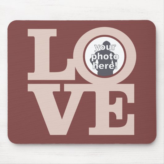 HOUD VAN UW PHOTO aangepaste mousepad Muismat (Voorkant)