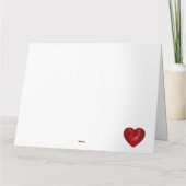 Houd-van-voor-altijd-kaart Kaart (Achterkant)