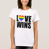 HOUD VAN WINS! CELEBRATE MARRIAGE EQUALITY! T-SHIRT (Voorkant)
