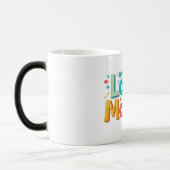 Houd van wiskunde - leuke typografie Magische Mok (Links)