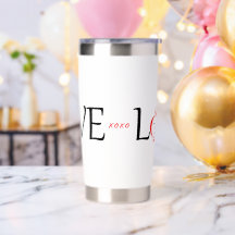 Houd van xoxo-teksttekenontwerp