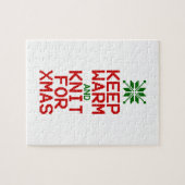 Houd Warm en Knit voor Kerstmis Legpuzzel (Horizontaal)