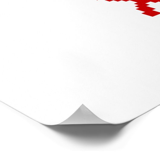 Houd Warm en Knit voor Kerstmis Poster (Hoek)