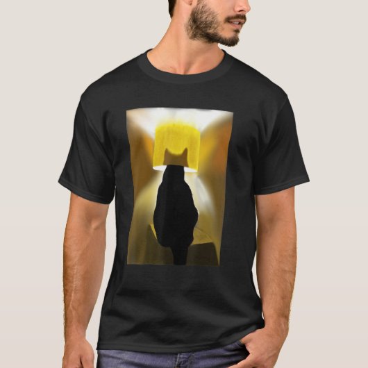 Houd warm van de lamp in het t-shirt van de koplam (Voorkant)