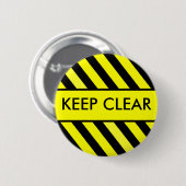 Houd wissen ronde button 5,7 cm (Voorkant /achterkant)
