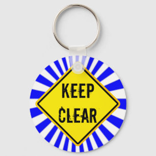 Houd wissen sleutelhanger