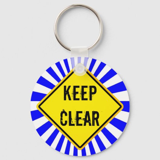 Houd wissen sleutelhanger (Voorkant)