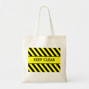 Houd wissen tote bag