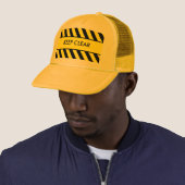 Houd wissen trucker pet (In situ)