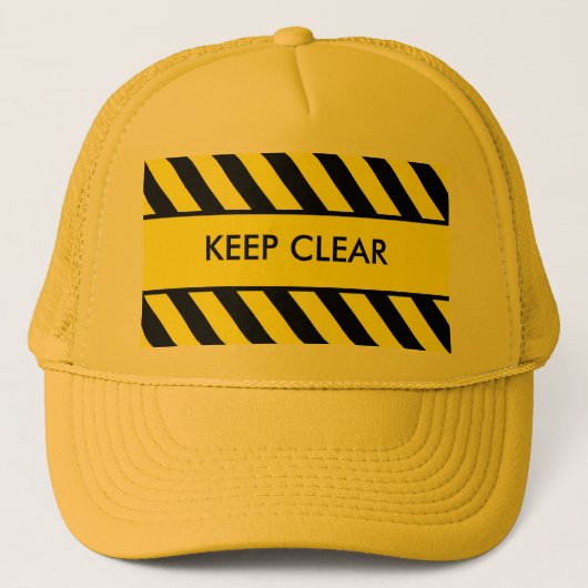 Houd wissen trucker pet (Voorkant)