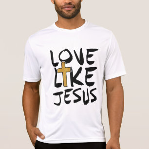 HOUD ZOALS JESUS Christelijk T-shirt