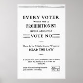 HOUD ZOUDEN OPEN STEMMING 1916 POSTER (Voorkant)