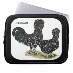 Houdan Chickens Laptop Sleeve