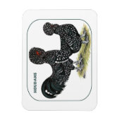 Houdan Chickens Magneet (Verticaal)