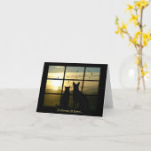 Houdbaarheid bij Home Corona Virus Thinking of You Kaart (Gele Bloem)