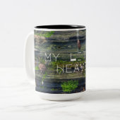 Houdbaarheid Tweekleurige Koffiemok (Voorkant links)