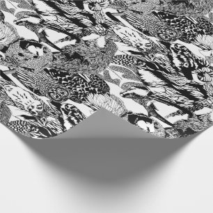 Houdbadge Critter Montage Cadeaupapier