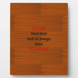 Houdbasis Lyer Je eigen tekst toevoegen Fotoplaat