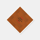 Houdbasis Lyer Je eigen tekst toevoegen Servetten (Hoek)