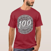 Houden 100 hele dag T-shirt (Voorkant)