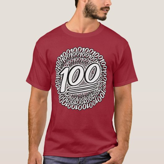 Houden 100 hele dag T-shirt (Voorkant)