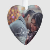 HOUDEN | Aangepast fotohuwelijk Ornament (voorkant)