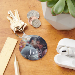 HOUDEN   Aangepaste foto-weduwschap Gift Sleutelhanger